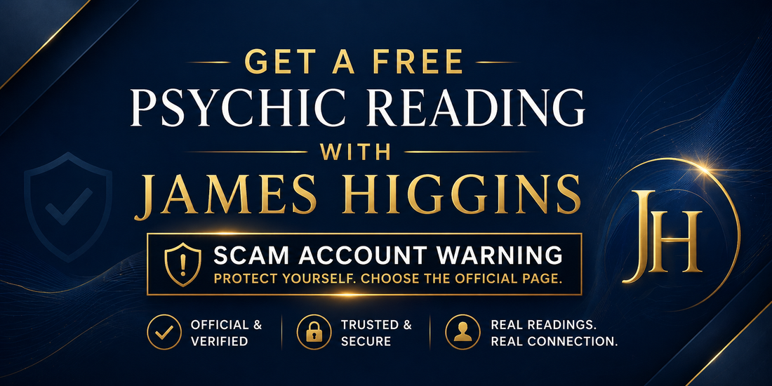 Get a Free Psychic Reading with James Higgins | Scam Account Warning |