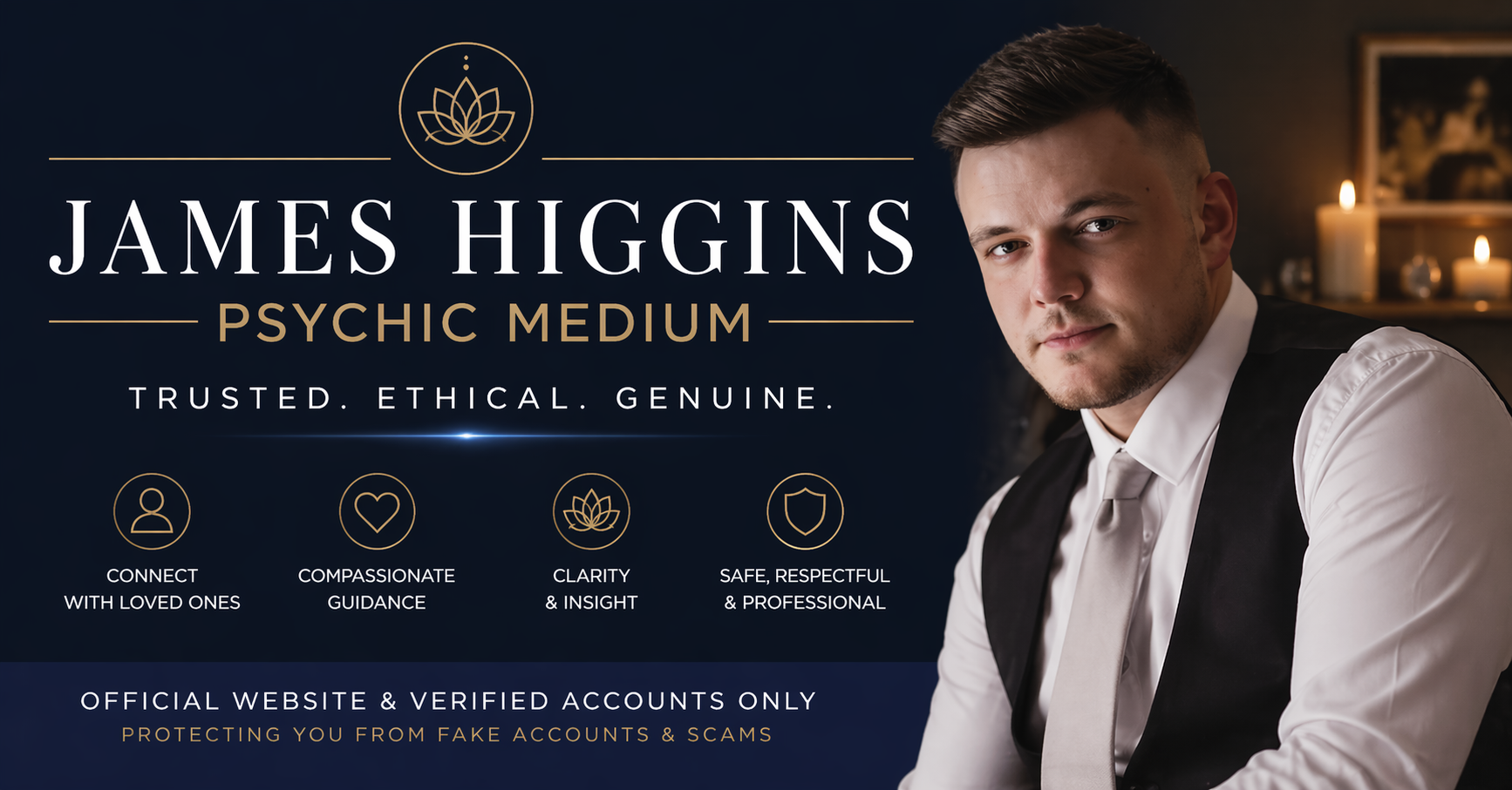 James Higgins Psychic Medium | Official Website – VIP Readings